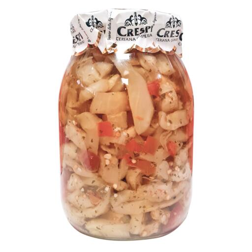 Melanzane a fettucce "alla Massaia "1062ml in olio di semi di girasole Crespi