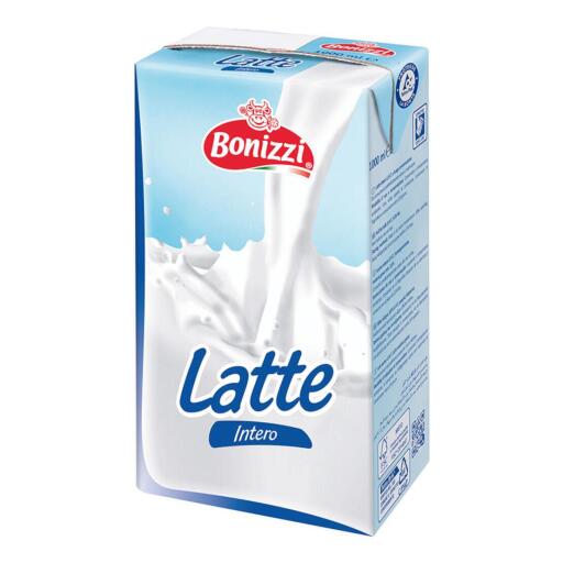 Latte intero uht brik 1l Bonizzi