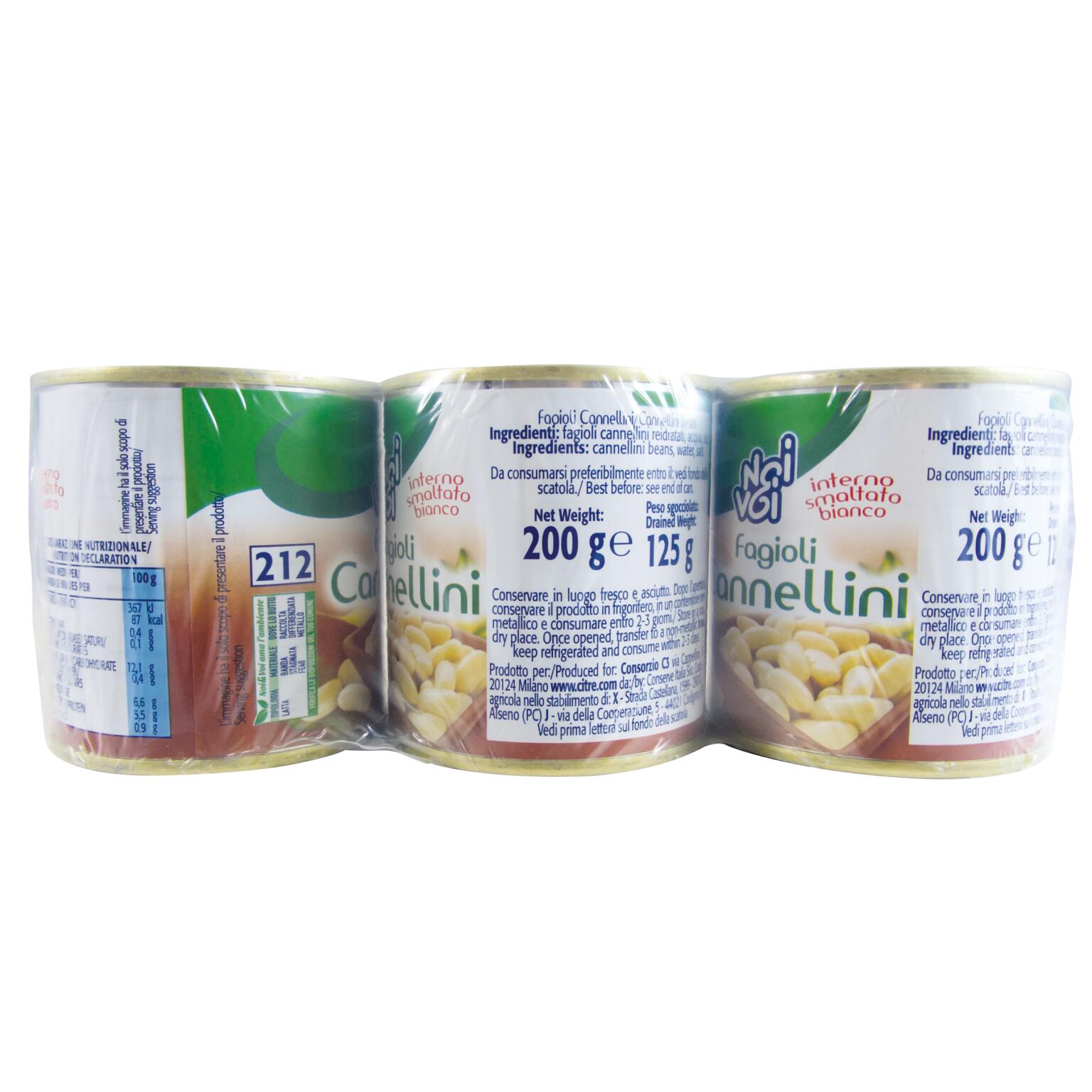 Fagioli Cannellini 3x200g Noi&voi