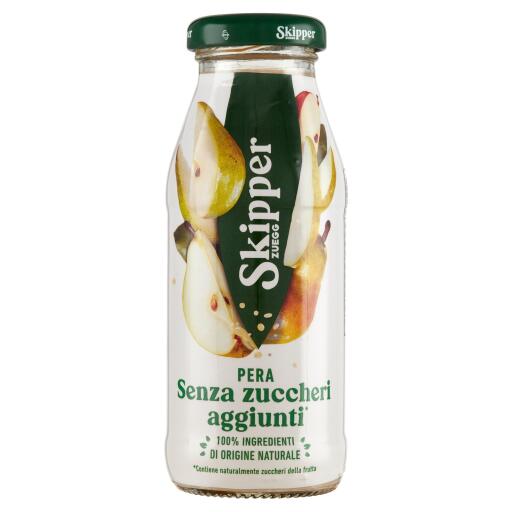 Skipper Pera senza zuccheri aggiunti 200ml Zuegg