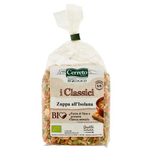 Bio Zuppa Isolana 350g Cerreto
