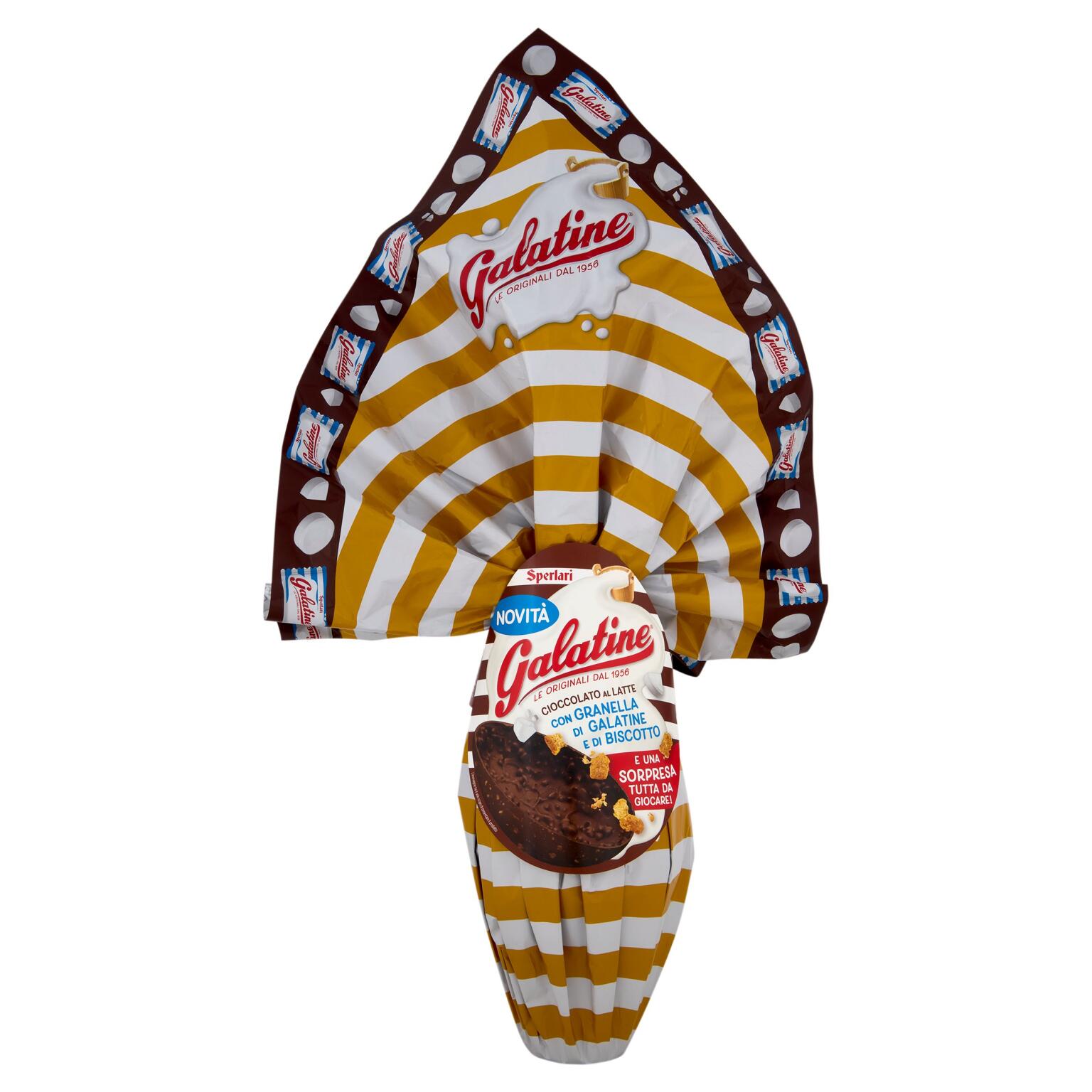 Uovo Galatine Cioccolato latte e Biscotto 230g