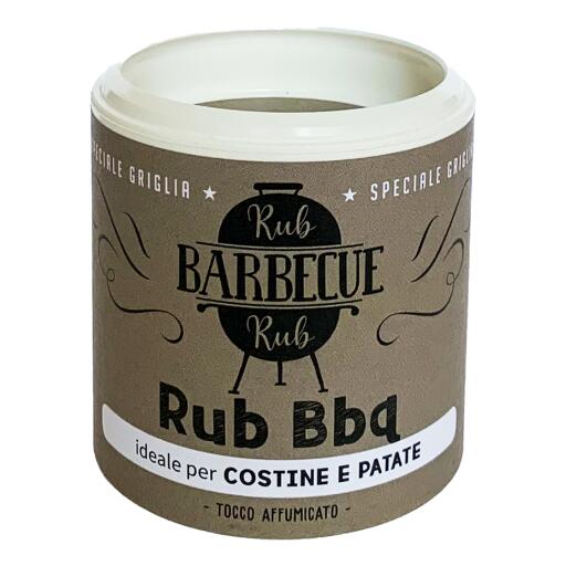 Rub Salsa BBQ Affumicata 70g barattolo Lucrom