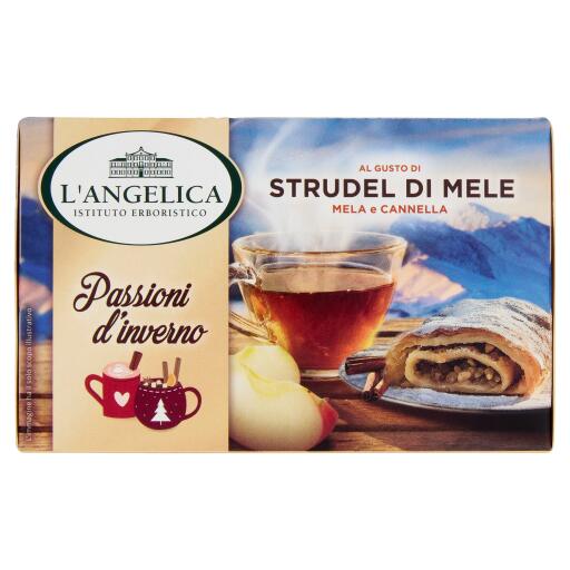 Tisana passioni d'inverno Strudel da 15 filtri L'angelica