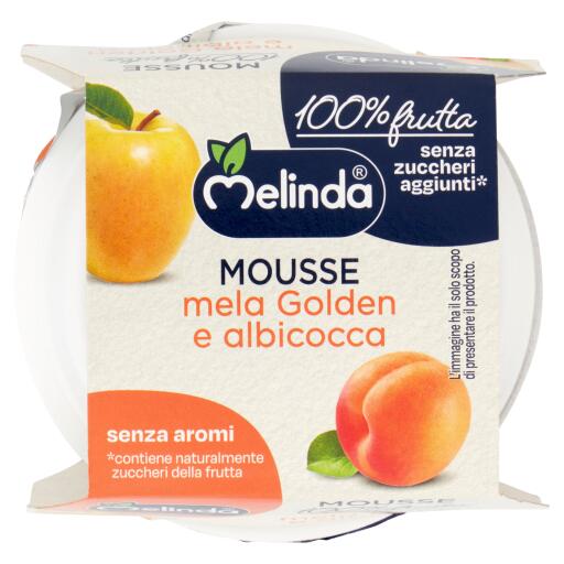 Mousse di Mela e Albicocca 2x100g Melinda