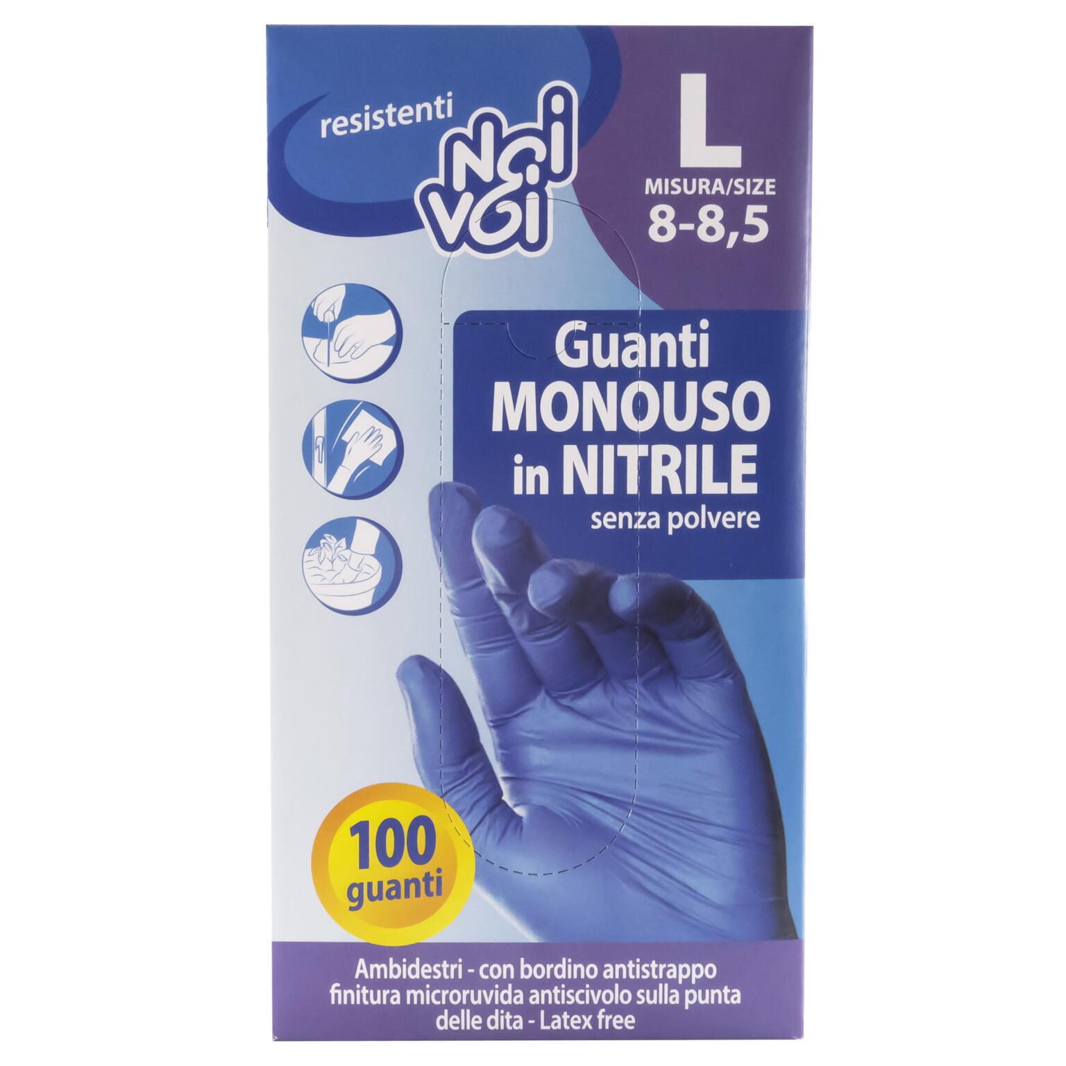 Noi&voi Guanti L monouso Nitrili 100pz