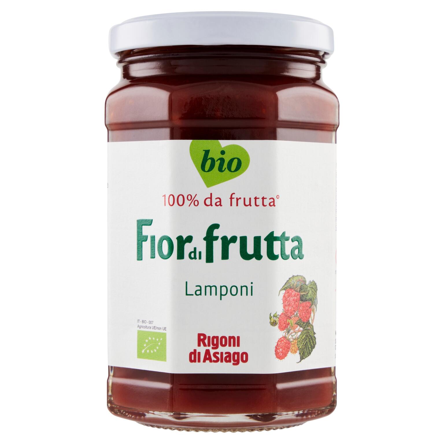 Fiordifrutta bio lamponi 330g Rigoni di Asiago