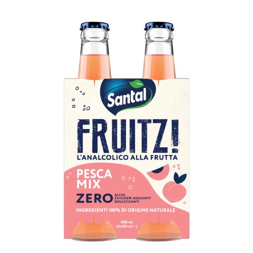 Aperitivo Analcolico Santal Fruitz alla Pesca 400ml Parmalat
