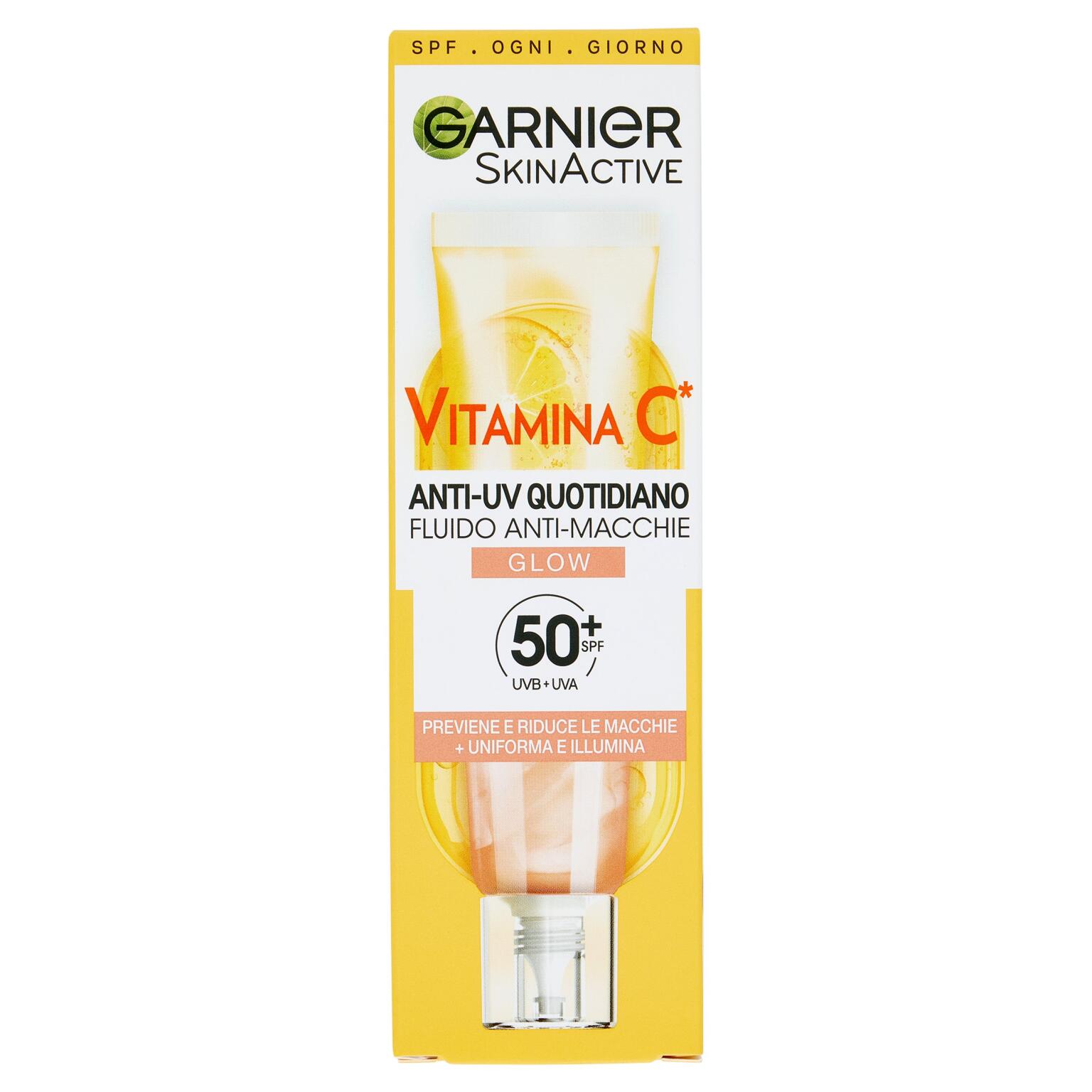 Fluido anti macchie con vitamina C, anti Uv quotidiano 40ml