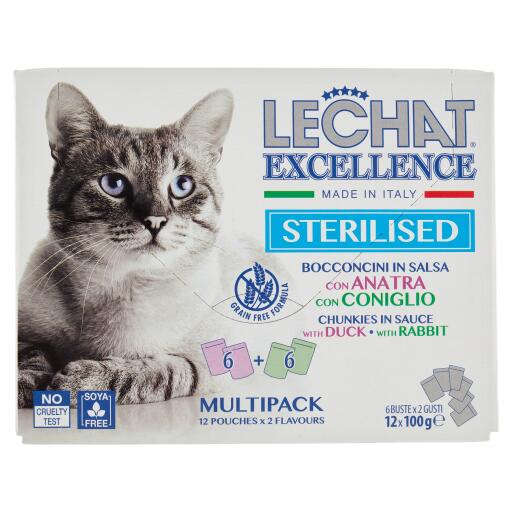 Mix Excellent Anatra/Coniglio 1,2Kg LeChat