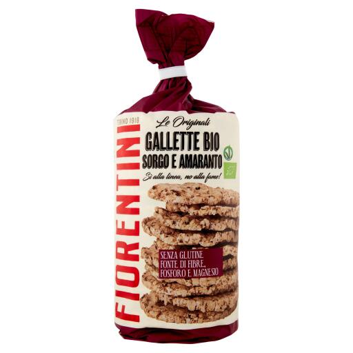Gallette Sorgo e Amaranto e BIO 120g Fiorentini senza glutine