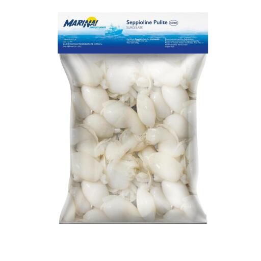 Seppioline pulite 40/60 400g Marinai