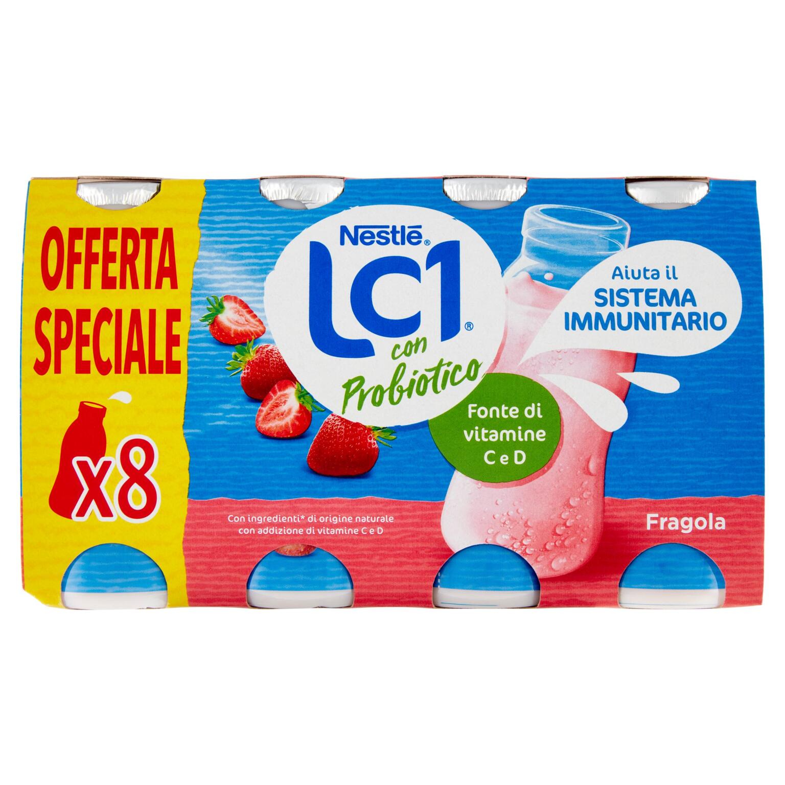 Lc1 vital fragola 8x90g Nestle