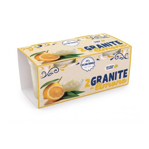 Granita al limone bipack 2x120g Cascina Biraga