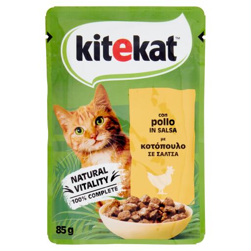 Kitekat al pollo in salsa busta 85g