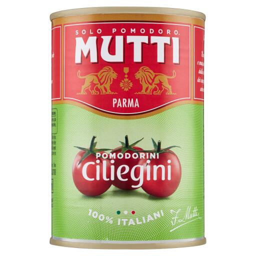 Pomodorini ciliegini latta 100%italiani 400g Mutti