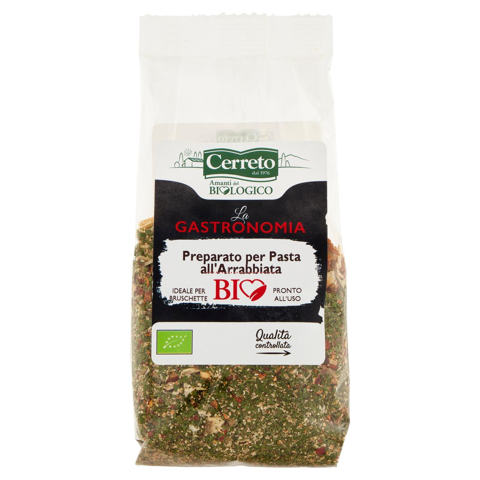 Preparato per pasta arrabbiata bio 100g Cerreto