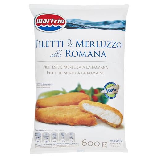 Filetto di merluzzo alla Romana 600g Marfrio
