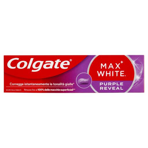 Dentifricio max white purple reveal 75ml Colgate