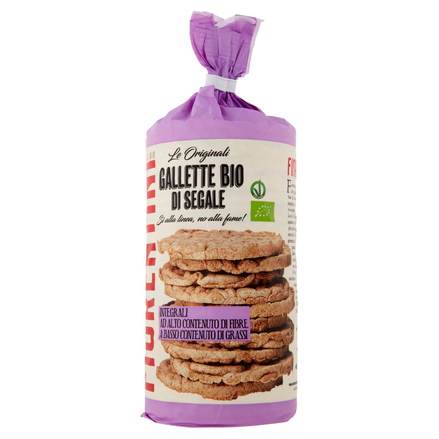 Gallette di segale Bio 100g Fiorentini