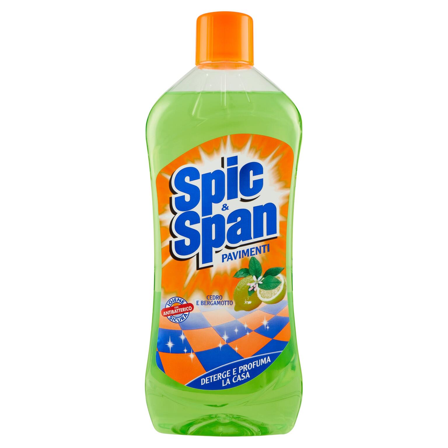 Spic e span pavimenti cedro e bergamotto 1L