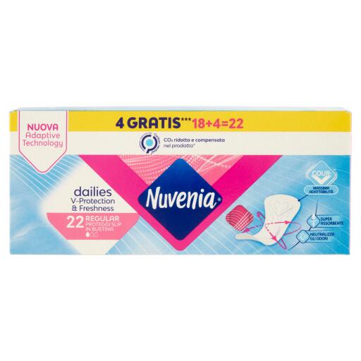 Proteggi slip anatomico rigiegati 18+4gratis Nuvenia