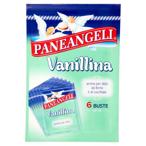 Vanillina aroma per dolci 6 buste 3g Paneangeli