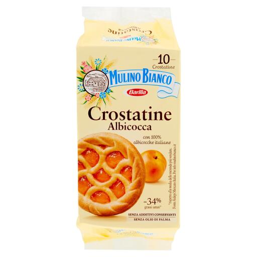 Crostatine albicocca 10 pezzi 400g Mulino Bianco Barilla