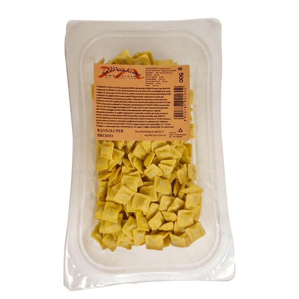 Ravioli mignon per brodo 500g Nonno Angelo