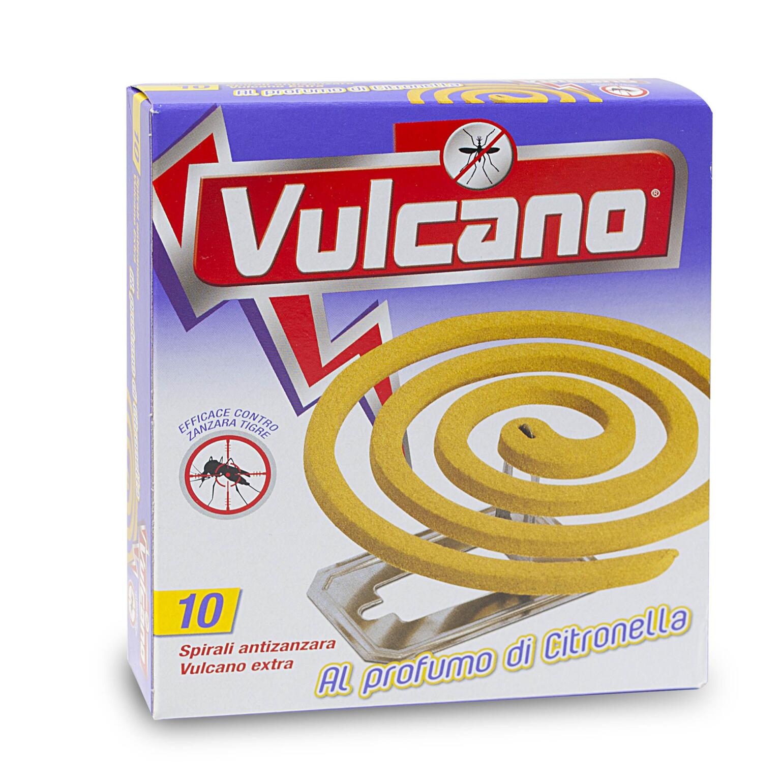 Vulcano spirali 10 pezzi profumato