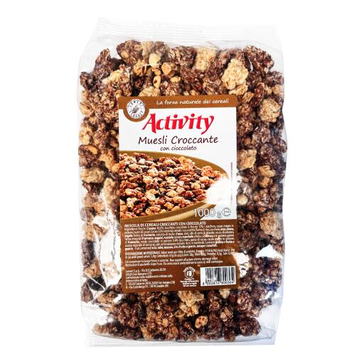 Muesli Croccante con cioccolato 1kg Activity