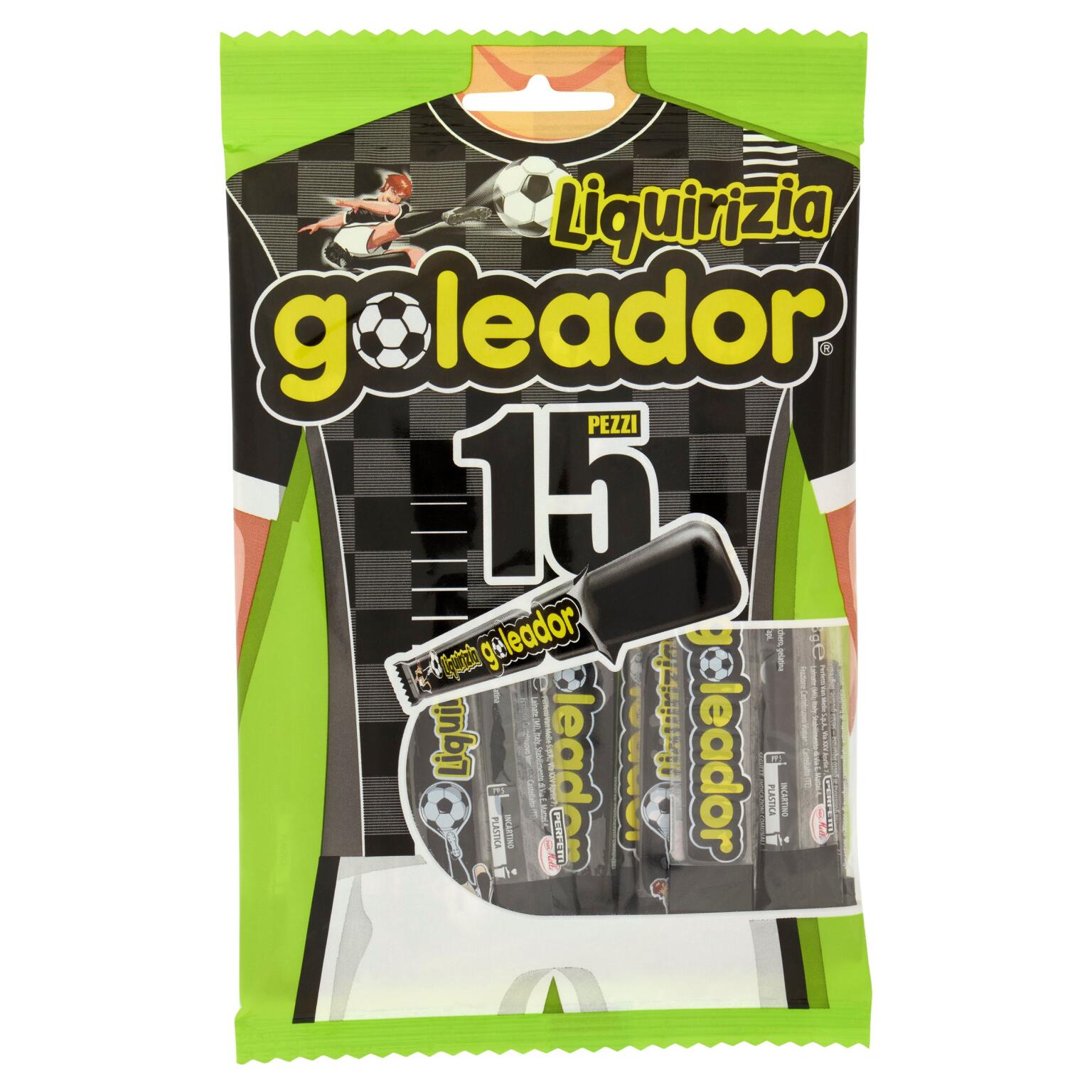 Caramelle Goleador bag liquirizia 120g