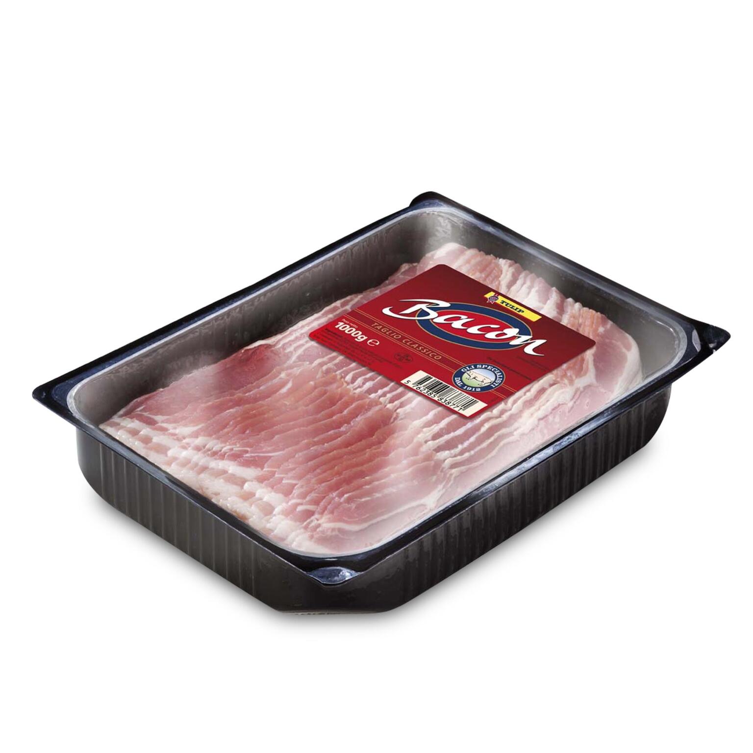 Bacon Affumincato a fette 1kg TULIP (pancetta affumicata)