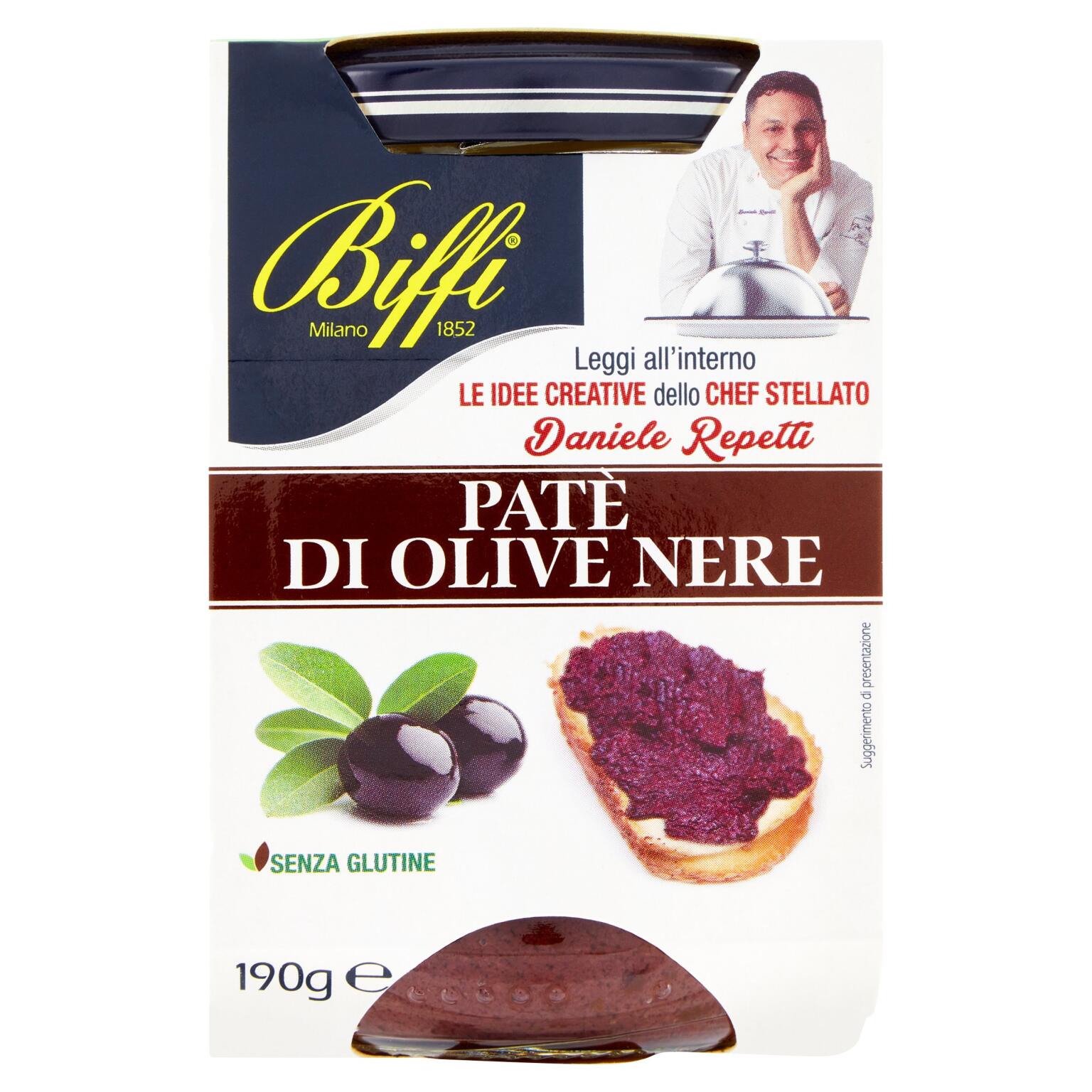 Patè di Olive nere 190g Biffi