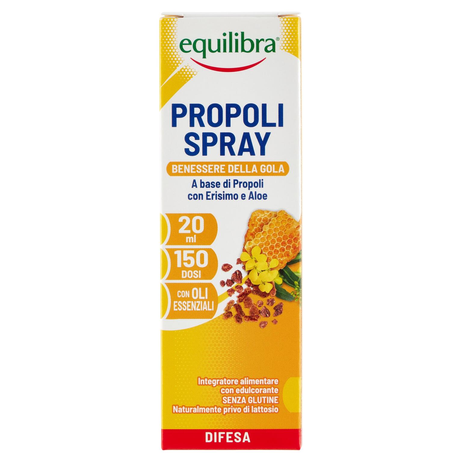 Propoli spray flacone 20ml Equilibra