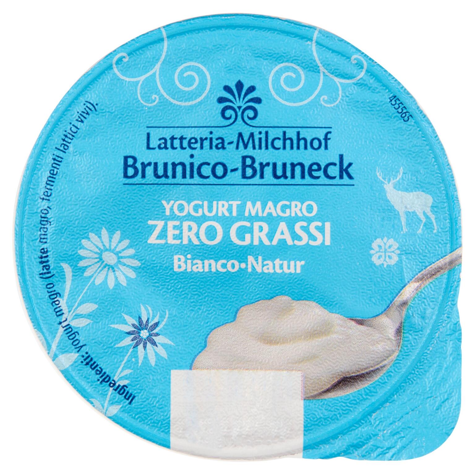 Yogurt Bianco Magro 125g Latteria Brunico