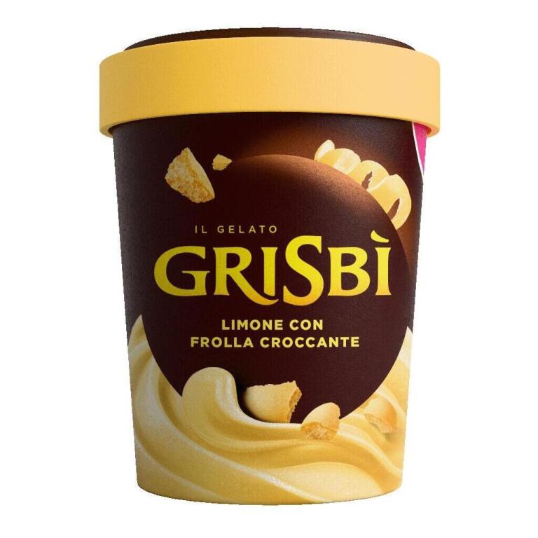 Gelato Grisbì al Limone con frolla croccante 275g