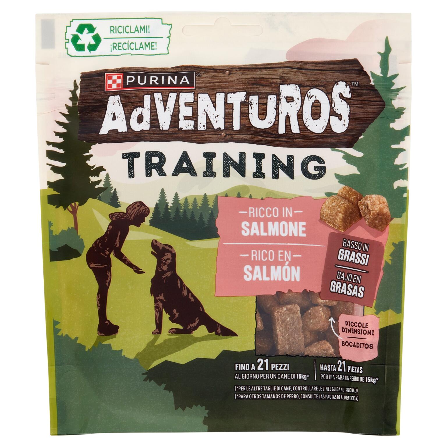 Adventuros training salmone 115g