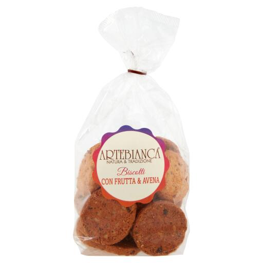 Biscotti con Frutta & Avena 300g Artebianca
