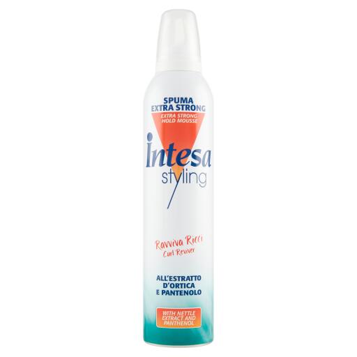 Spuma extra forte fix capelli ricci 300ml Intesa