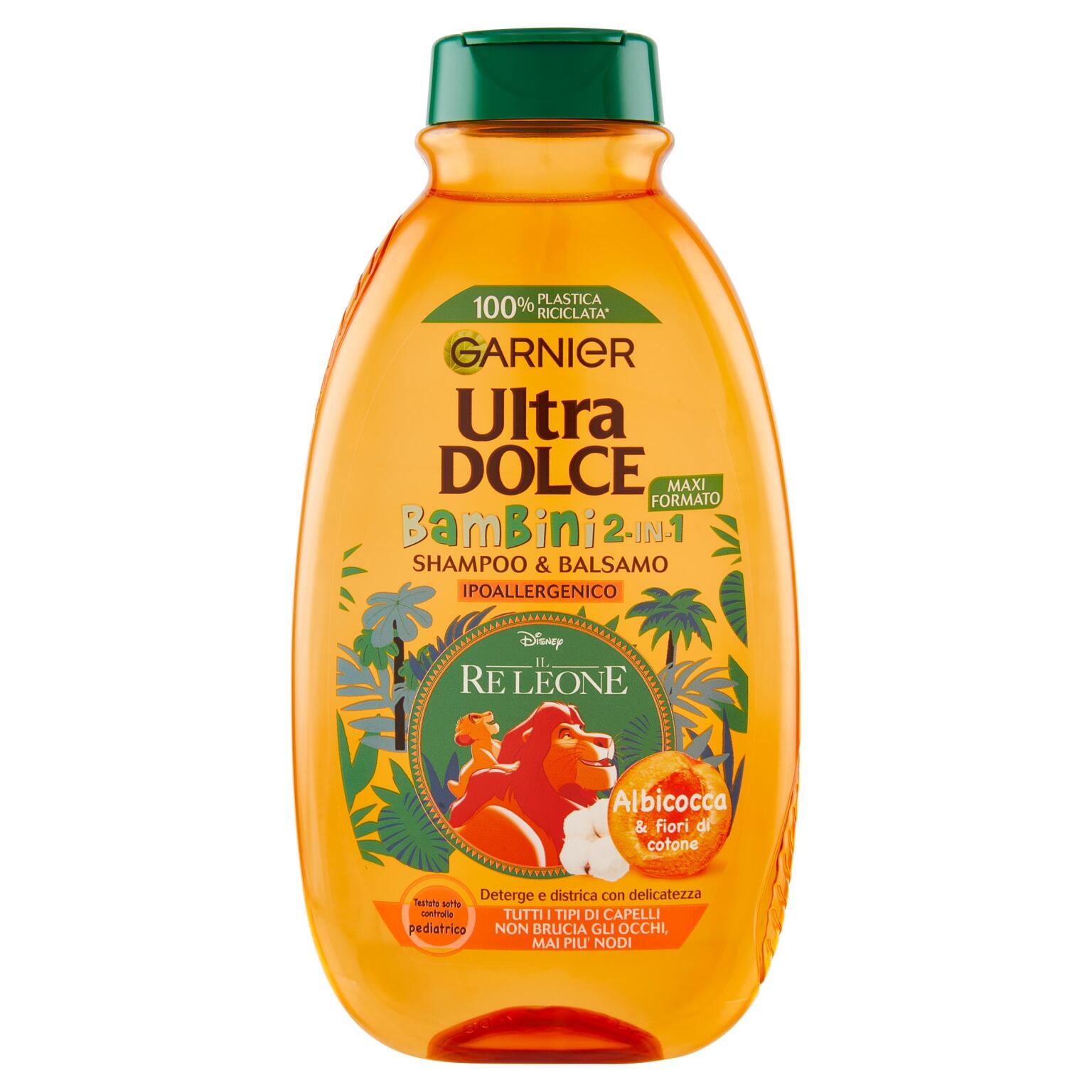 Shampoo albicocca bambini 300ml Ultra Dolce