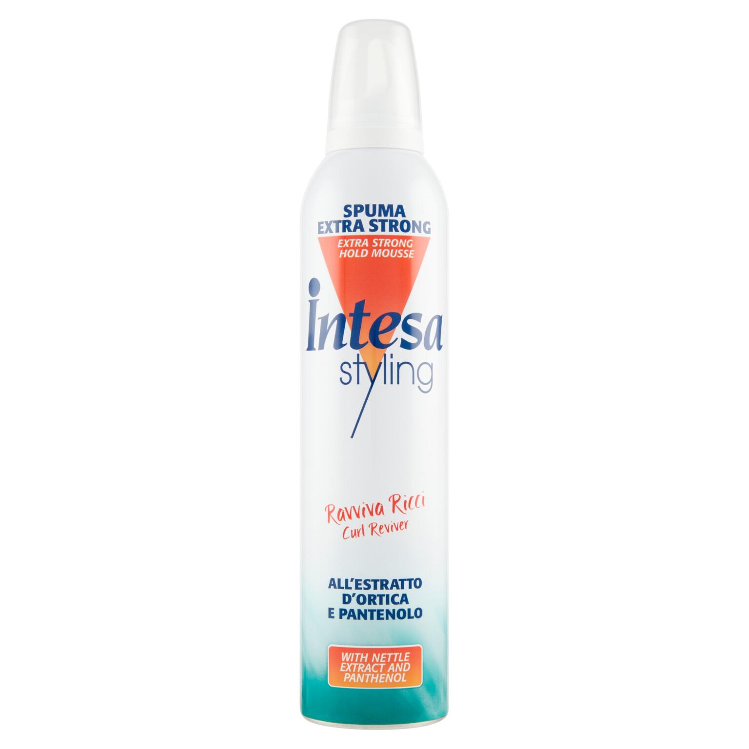 Spuma extra forte fix capelli ricci 300ml Intesa