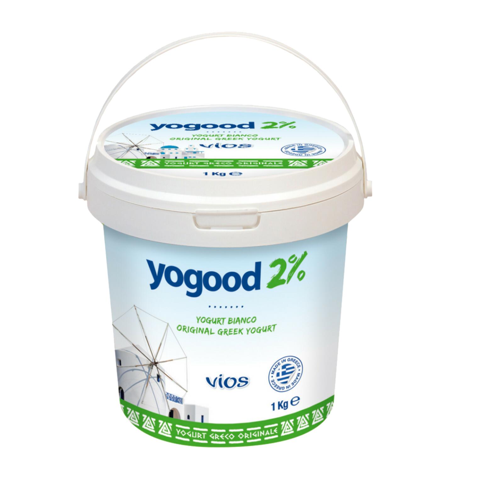 Yogurt Greco Bianco 2% 1kg Yogood Holycon