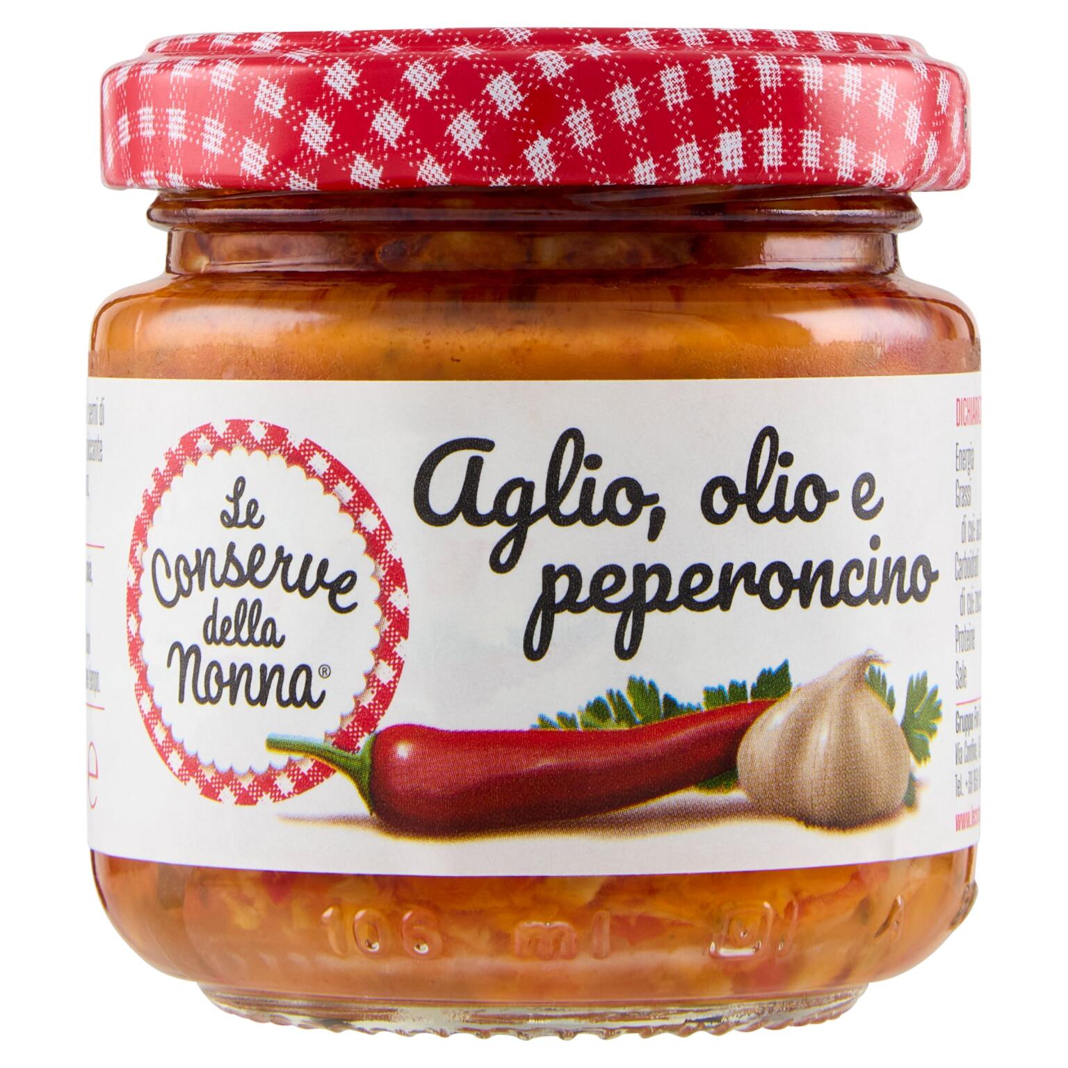 Aglio,Olio e Peperoncino 95g Le Conserve della Nonna