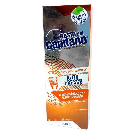 Dentifricio Alito Fresco cl75 Pasta del Capitano
