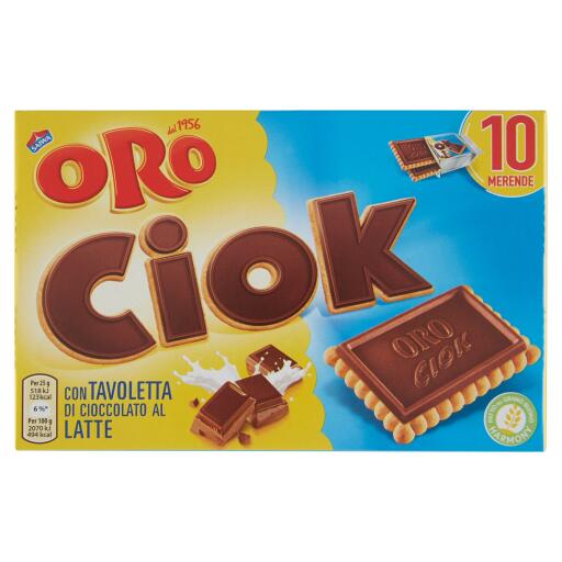 Biscotti OroCiok al latte 250g Saiwa