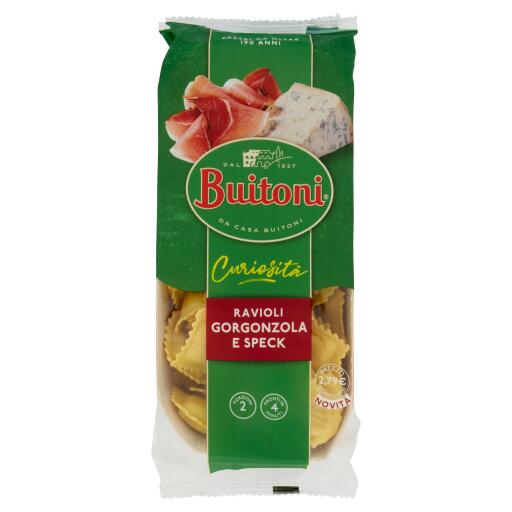 Ravioli gorgonzola e speck 230g Curiosità Buitoni