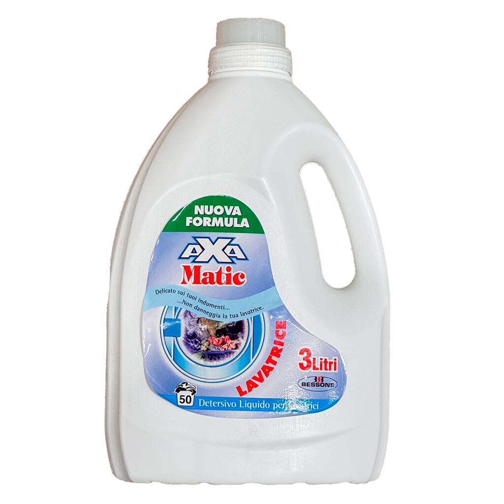 Liquido Lavatrice Muschio Bianco 3l AxaMatic Bessone