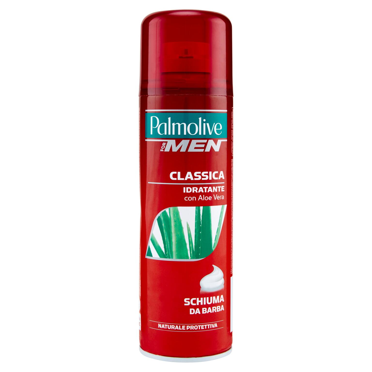 Schiuma da barba classica idratante con aloe vera 300ml Palmolive