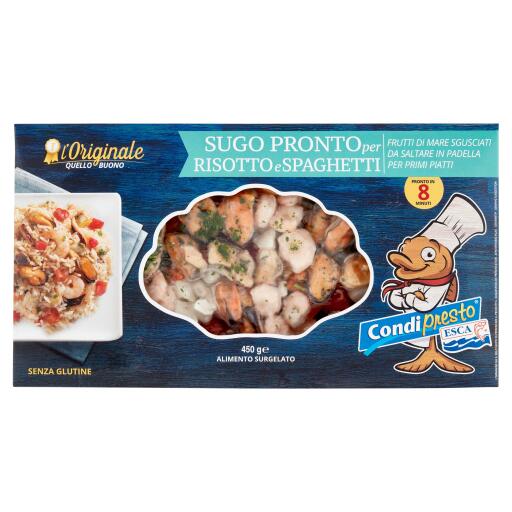 Sugo pronto per risotto o spaghetti 450g Esca